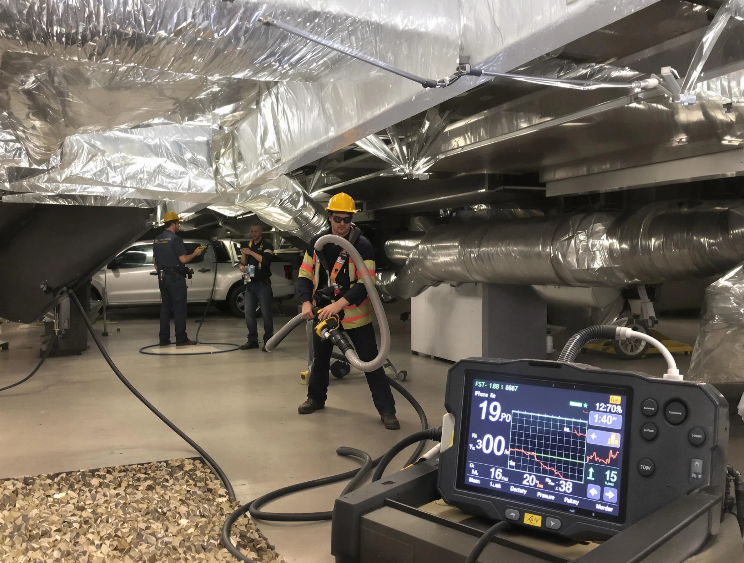 Professional negative pressure duct cleaning by White Bluff Air Duct Cleaning in White Bluff