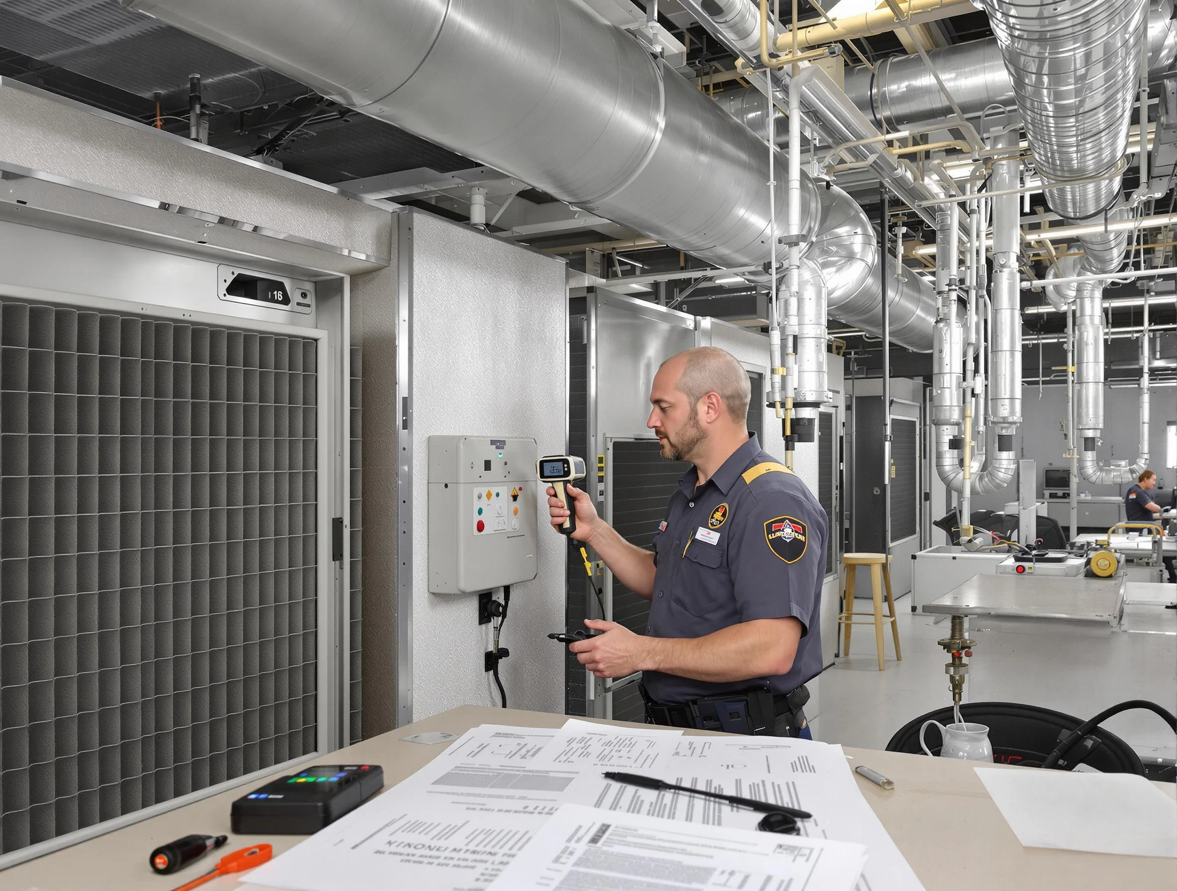 Professional filter system inspection by White Bluff Air Duct Cleaning in White Bluff