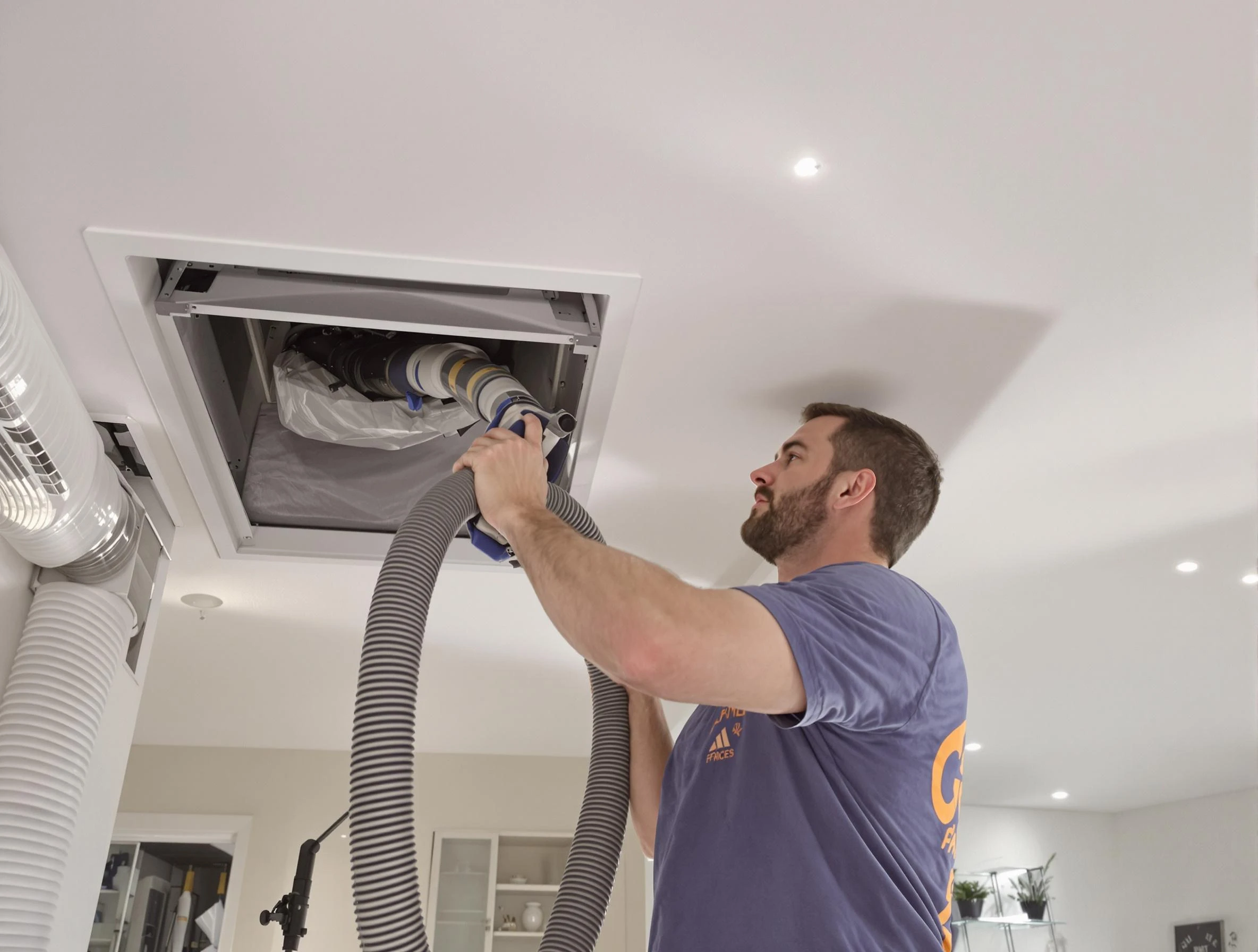Precision indoor duct cleaning by White Bluff Air Duct Cleaning in White Bluff