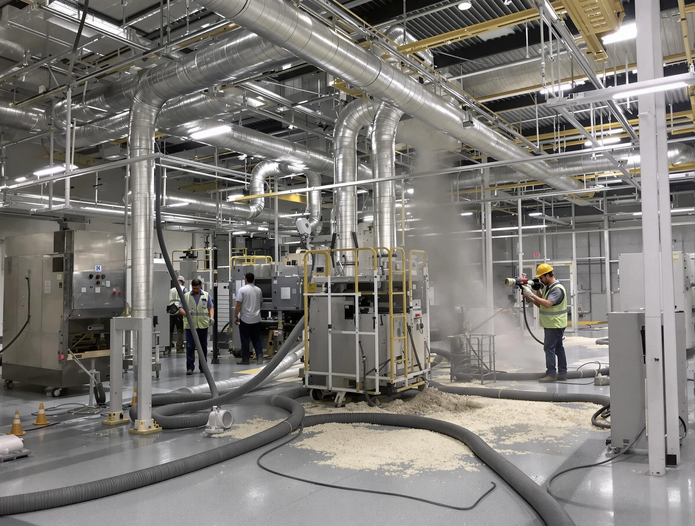 Heavy-duty industrial duct cleaning by White Bluff Air Duct Cleaning in White Bluff